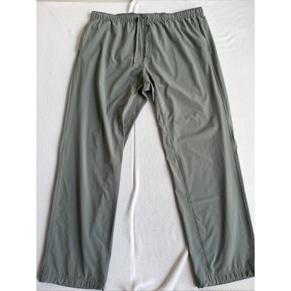 Free Fly Breeze Pants Mens 3XL XXXL Gray Blue Stretch Comfort Casual Drawstring